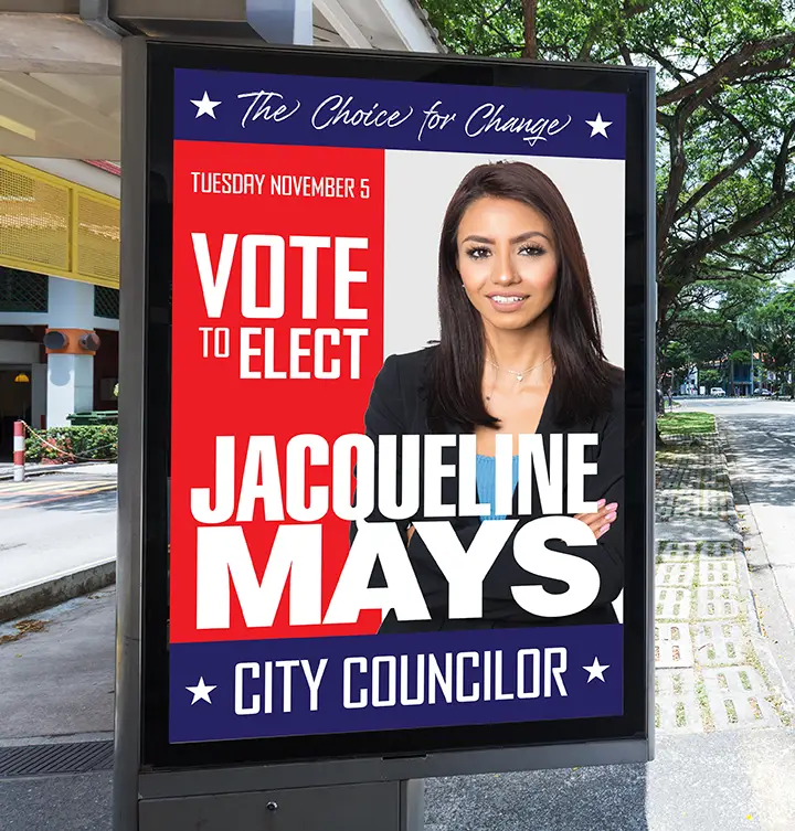 Political Campaign Advertising Design